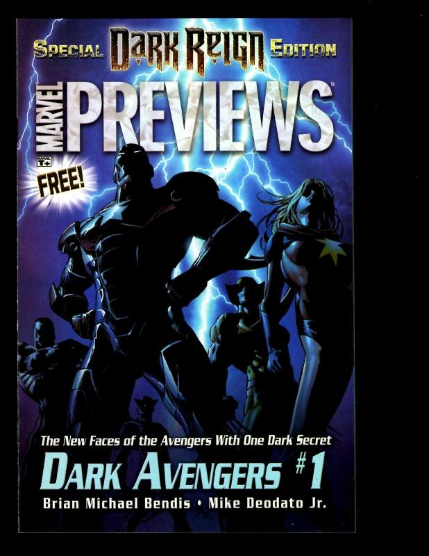 Lot Of 7 Marvel Comics Spotlight: Dark Reign New Nation # 1 Previews +MORE SM1