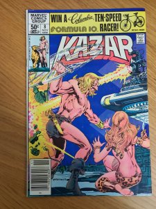 Ka-Zar the Savage #8 Newsstand Edition (1981)