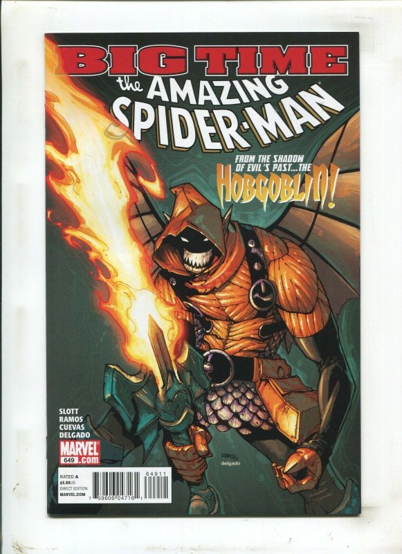 Amazing Spider-Man #649 - 1st Appearance of Urich as Hobgoblin (9.2OB) 2011