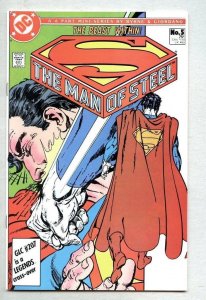 MAN OF STEEL #5, VF/NM, Superman, John Byrne, DC 1986  more DC in store