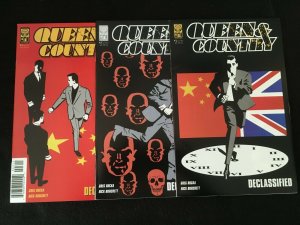 QUEEN & COUNTRY: DECLASSIFIED Vol. 2 #1, 2, 3 VFNM Condition