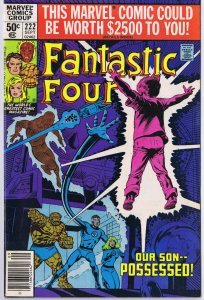 Fantastic Four #222 ORIGINAL Vintage 1980 Marvel Comics
