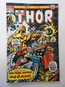 Thor #216 (1973) FN/VF Condition!