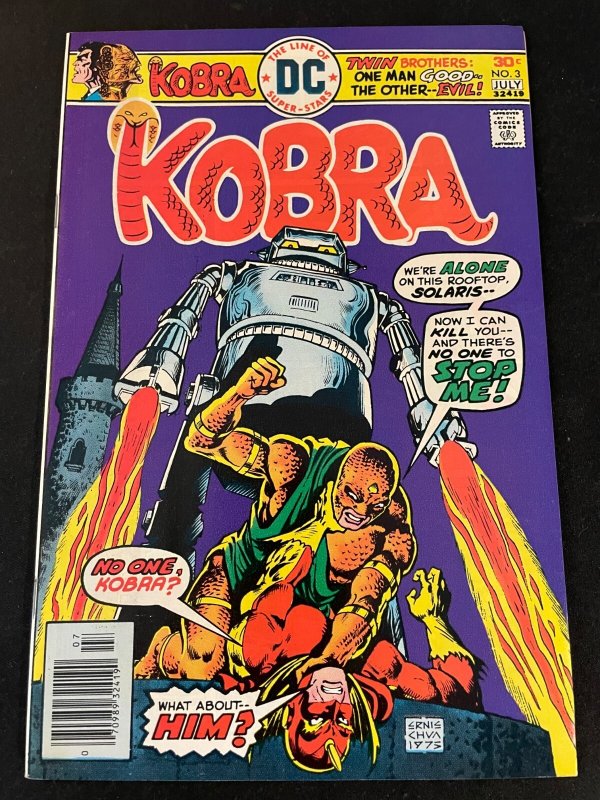 KOBRA #2, 3, 4 VF Condition