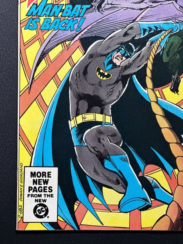 Batman #342 (1981) Vs Manbat! VF+/NM