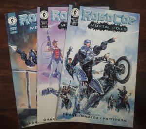 RoboCop Mortal Coils 1 2 & 3 (1993) 3 has water damage
