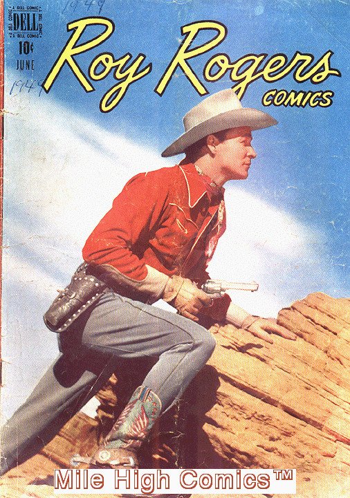 ROY ROGERS (DELL) (1948 Series) #18 Very Good Comics Book