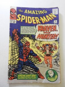 The Amazing Spider-Man #15 (1964) GD Condition moisture damage, ink fc