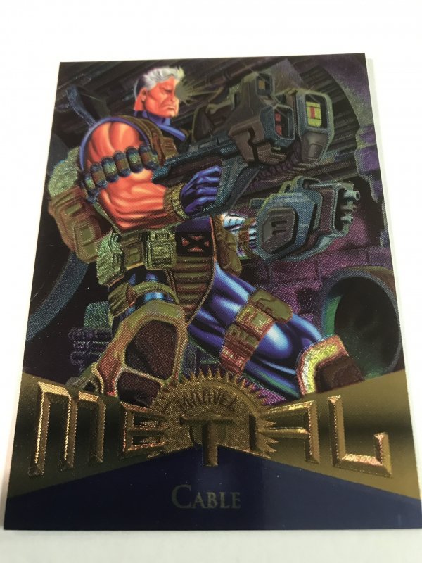 CABLE #88 card : Marvel Metal 1995 Fleer Chromium; NM/M X-men Avengers, base