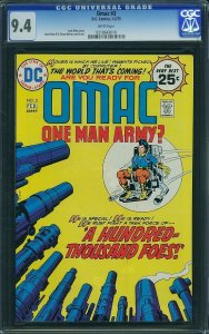 OMAC #3 (1975) CGC 9.4 NM