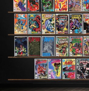 Huge Lot 140+ Comics with Captain America, X-Factor, King Conan & More!