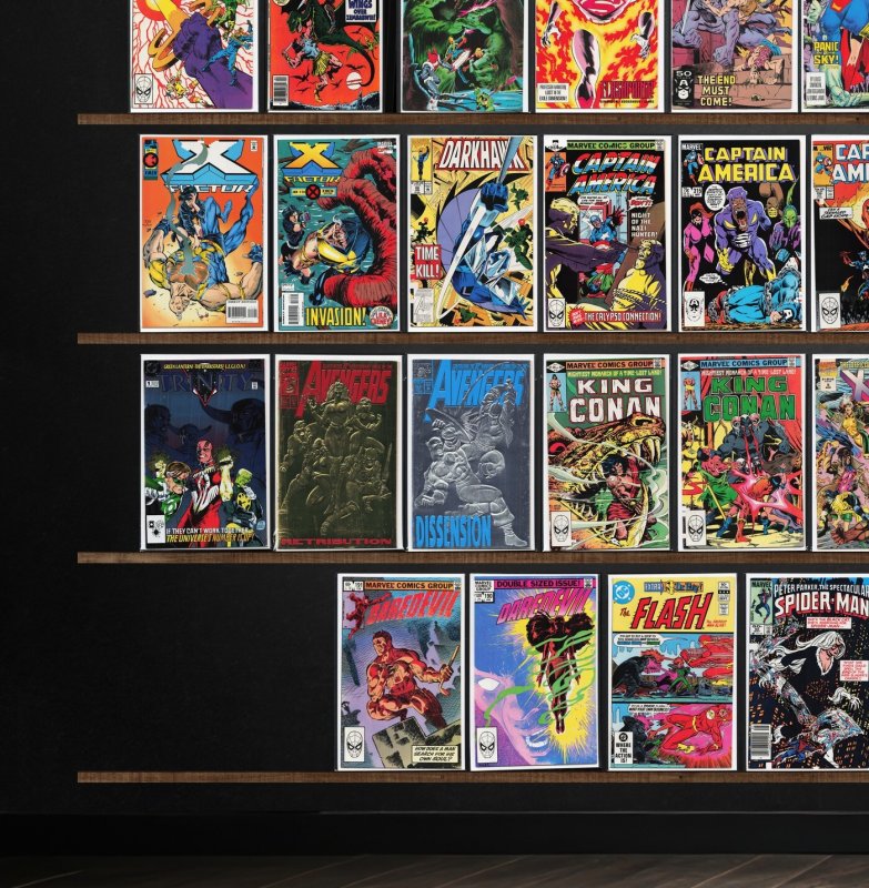 Huge Lot 140+ Comics with Captain America, X-Factor, King Conan & More!