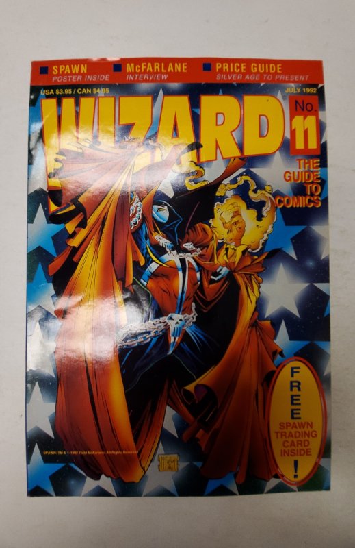 Wizard: The Comics Magazine #11 (1992) Wizard Comic Book J701