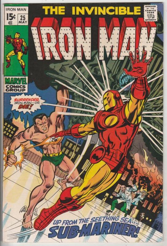 Iron Man #25 (May-70) NM- High-Grade Iron Man