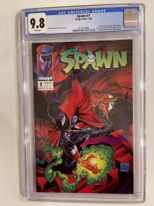 Spawn #1 (1992) CGC 9.8 WP Classic McFarlane 1st app Spawn