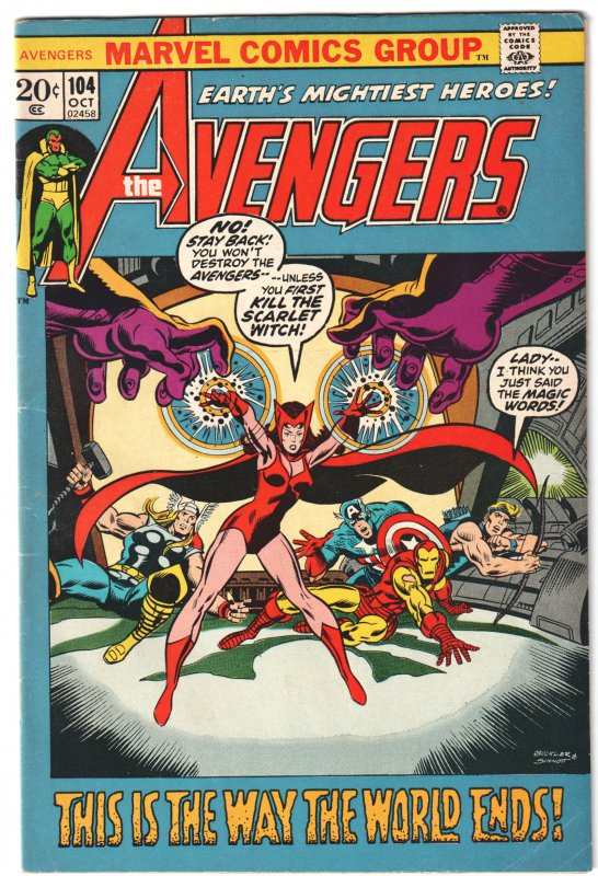 The Avengers #104 (1972)