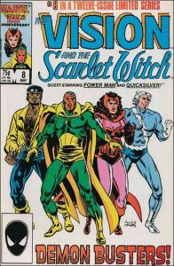 Marvel VISION AND THE SCARLET WITCH (1985 Series) #8 VF/NM