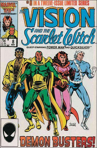 Marvel VISION AND THE SCARLET WITCH (1985 Series) #8 VF/NM