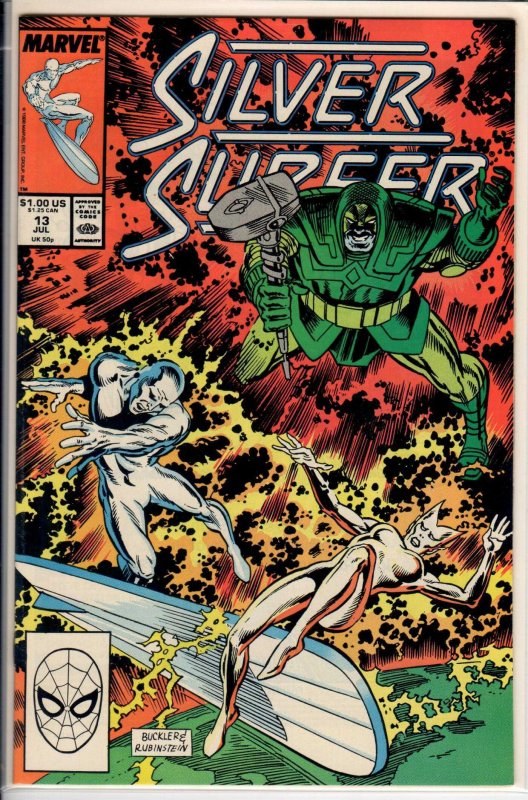 Silver Surfer #13 Direct Edition (1988) 9.2 NM-