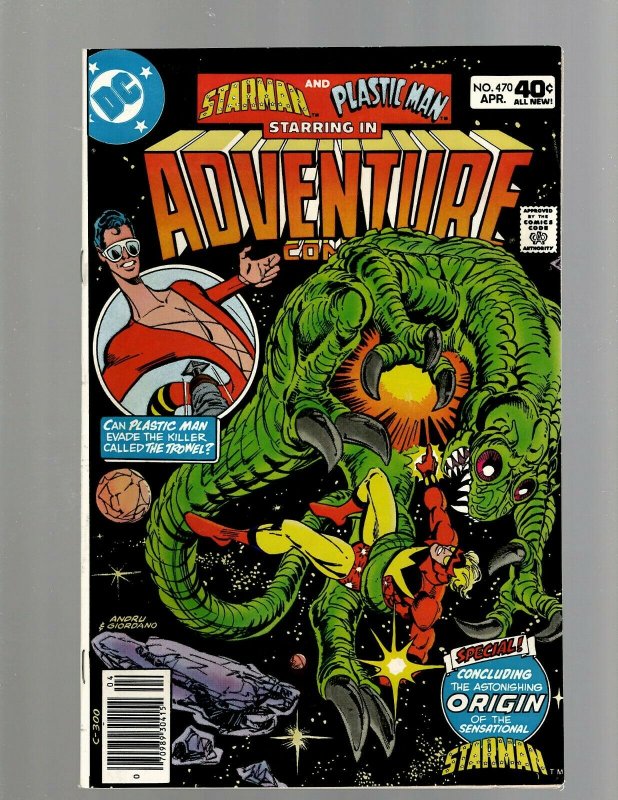 12 Adventure Comics Comics #469 470 471 472 473 474 475 476 477 478 528 529 GK46