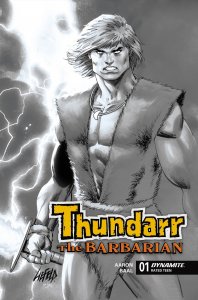 Thundarr the Barbarian #1 Rob Liefeld 1:15 B&W Variant Cover Near Mint
