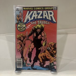 Ka-Zar the Savage #1 (Marvel, April 1981)