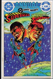 DC Comics Presents Annual #1 (1982) Superman [Key Issue]