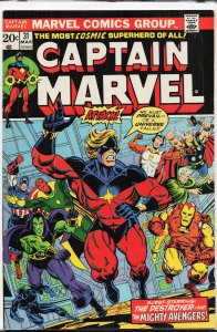 Captain Marvel #31 (1974) Captain Marvel