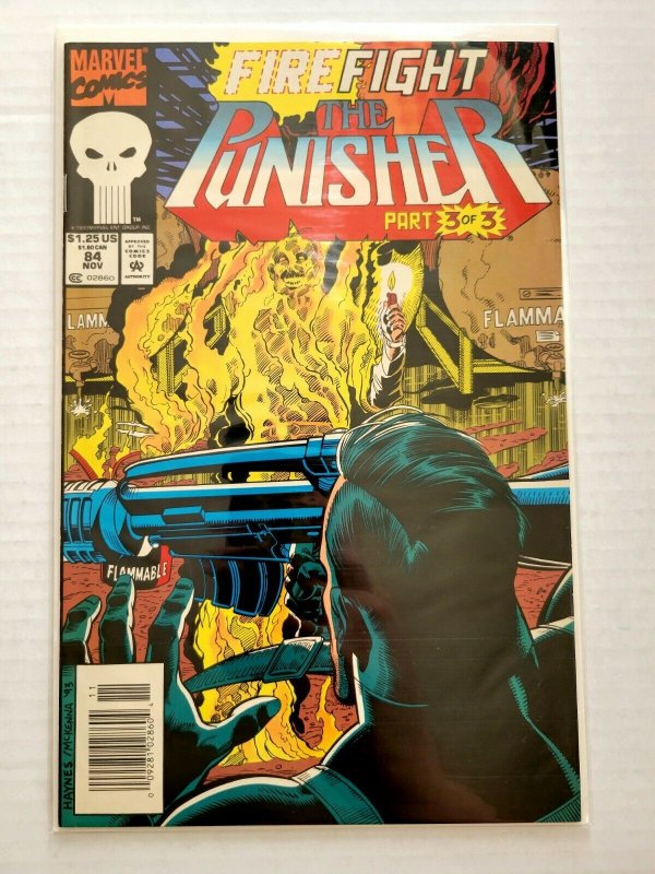 The Punisher #84 (Marvel 1994) Firefight Part 3 of 3 / High Grade