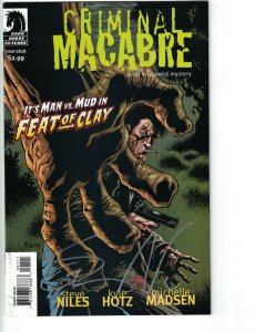 Criminal Macabre: Feat of Clay #1 VF/NM signed by Steve Niles - cal mcdonald 