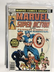 Marvel Super Action #1 Regular Edition (1977) Captain America [Key Issue] NM3...