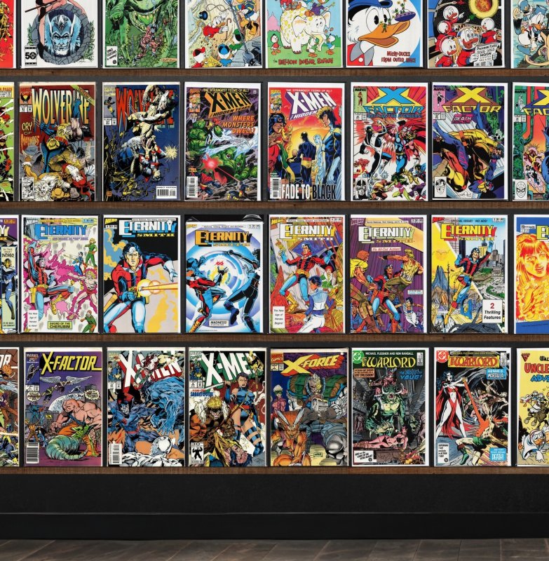 Huge Lot 140+ Comics with X-Factor, Walt Disney&, Wolverine & More!