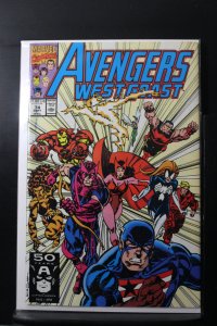 Avengers West Coast #74 Direct Edition (1991)