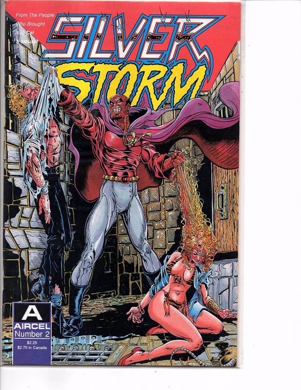 Aircel Comics Silver Storm #2 and Eternity Comics White Devil #4