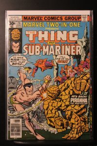 Marvel Two-in-One #28 British Variant (1977)