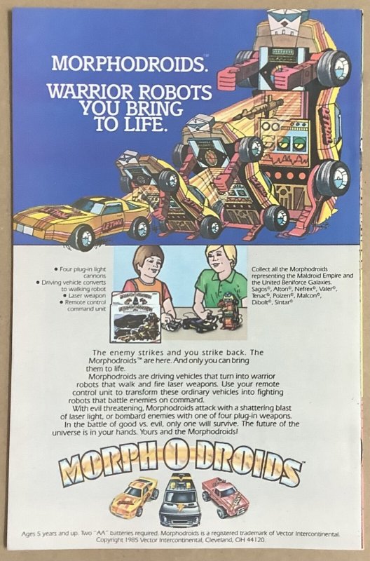 Web of Spider-Man #9 Newsstand Edition (1985, Marvel) NM