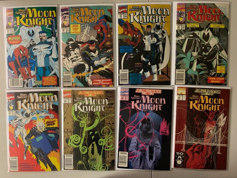 Marc Spector Moon Knight comics lot #2-45 + special 36 diff avg 7.0 (1989-92)