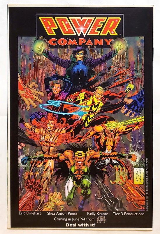 Tribe #3 (Oct 1993, Axis Comics) FN+