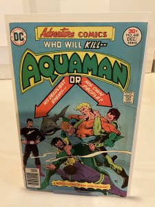 Adventure Comics #448  1977  F /VF  Aquaman!