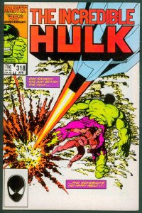 Incredible Hulk 318 NM 9.4 Marvel 1986