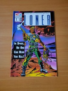 Loner #1 ~ NEAR MINT NM ~ 1990 Fleetway / Quality Comics