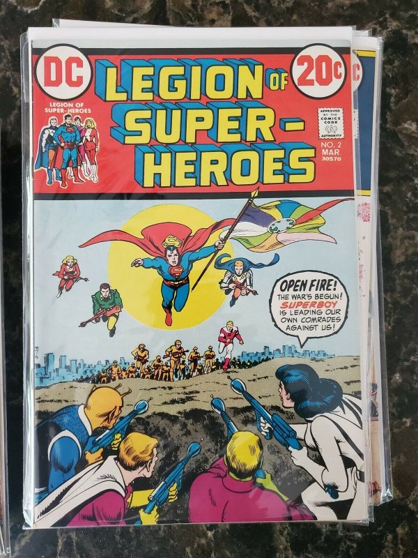 Legion of Super- Heroes #2 (1973, DC) VF