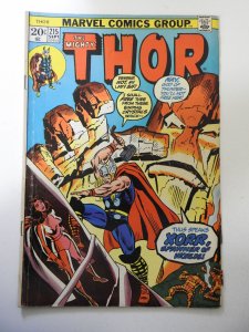 Thor #215 VG Condition Moisture stain
