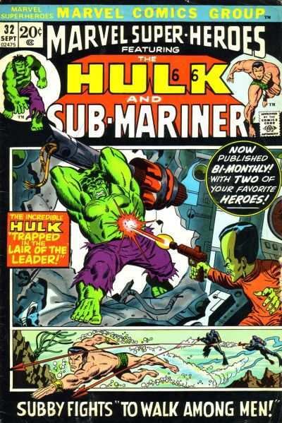Marvel Super-Heroes (1967 series)  #32, VF- (Stock photo)