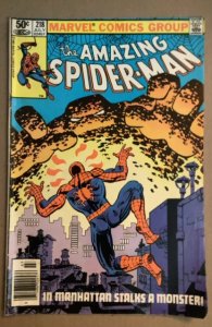 The Amazing Spider-Man #218 Newsstand Edition (1981) Spider-Man 