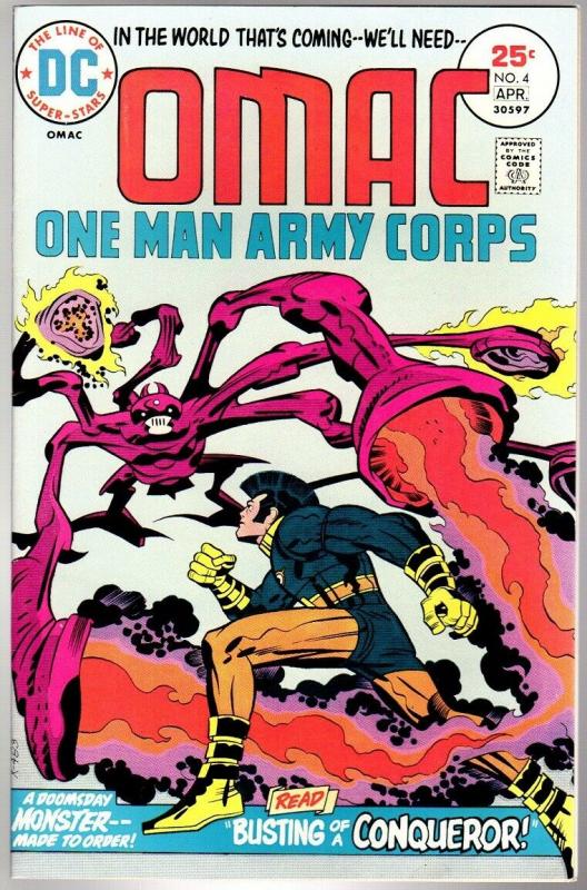 OMAC 4 VG+  April 1975