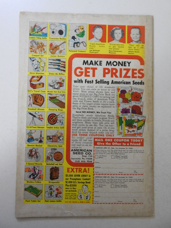 House of Mystery #165 (1967) VG Condition 1 in spine split