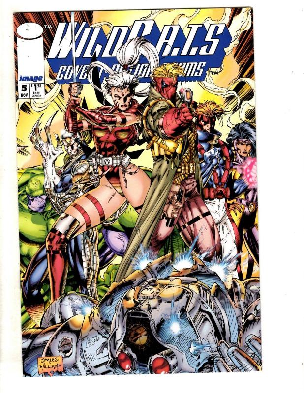 Lot Of 10 Wildcats Image Comic Books # 1 2 3 4 5 6 7 8 9 10 Jim Lee CR30