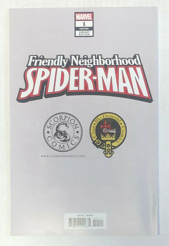 Friendly Neighborhood Spider-Man #1 Dell'Otto Virgin Variant 