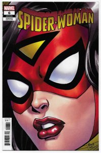 Spider-Woman #6 Nauck Headshot Variant (Marvel, 2020) NM